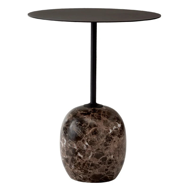 Dolce Side Table - Emperador Marble