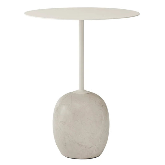 Dolce Side Table - Crema Marble