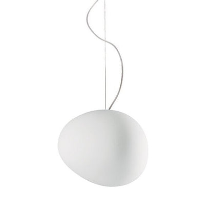 Cloud Pendant Lamp - Blown Satin Glass