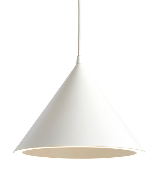 Cone Pendant Lamp - White