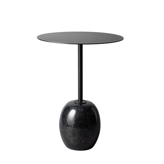 Dolce Side Table - Black Marble