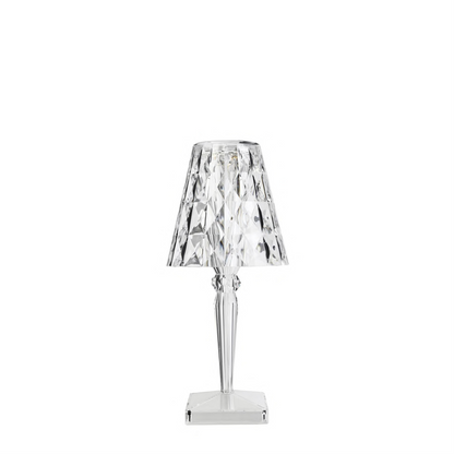 Diamante Portable Table Lamp - Clear