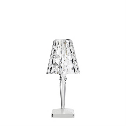 Diamante Portable Table Lamp - Clear