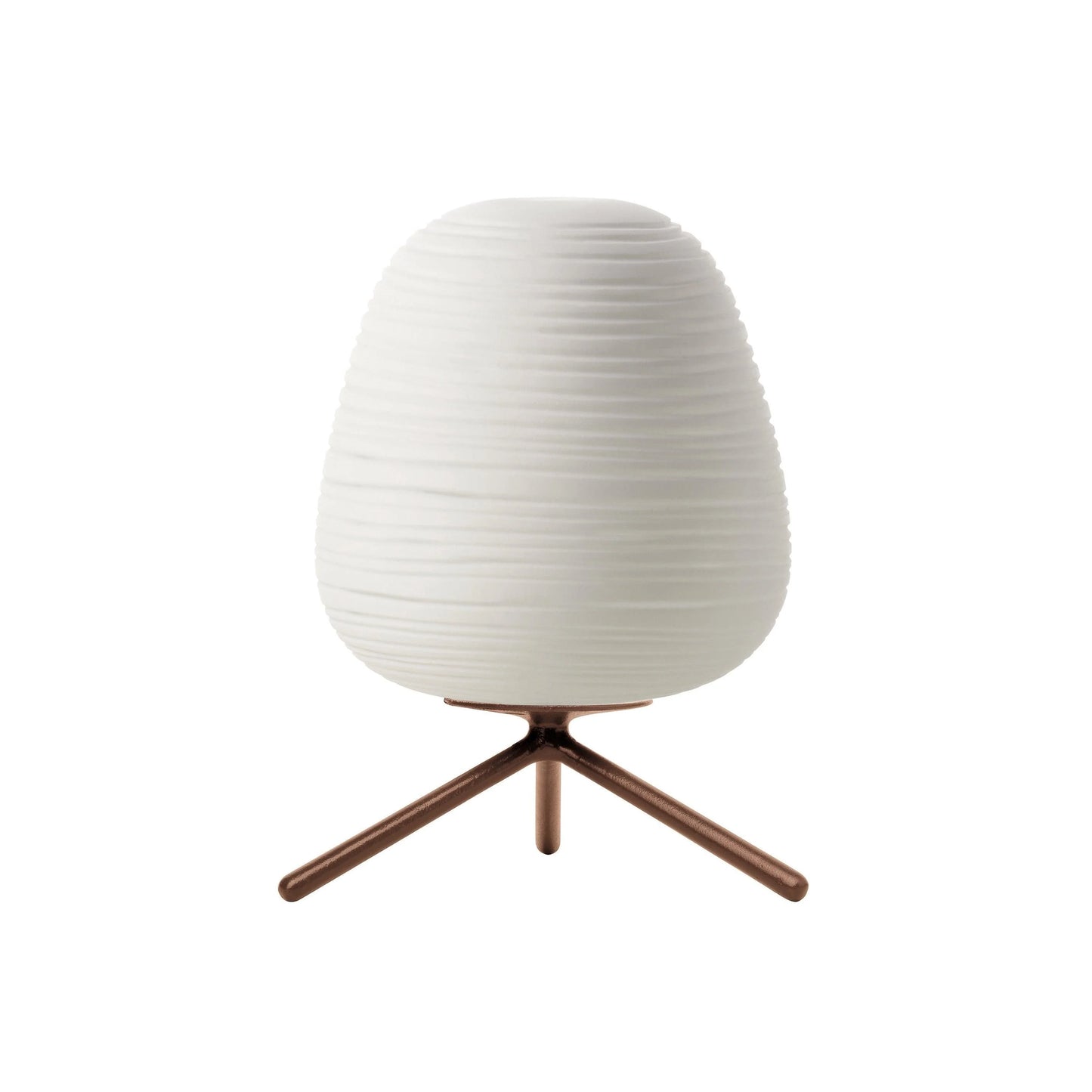 Kami 3 Lantern Table Lamp - Satin Glass